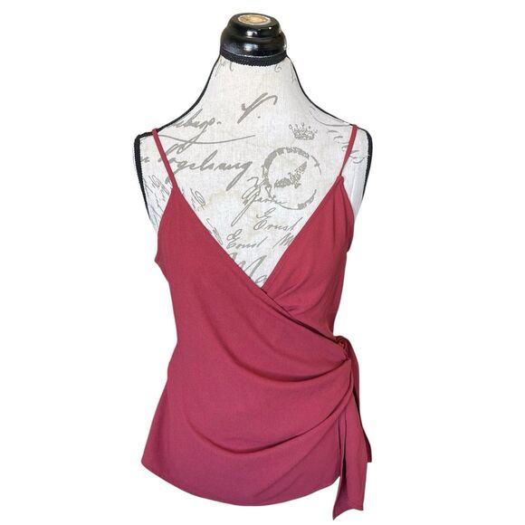 1. State Women's Blouse Medium Wrap Boho Elegant Cocktail Party Romantic Y2k - Picture 2 of 12